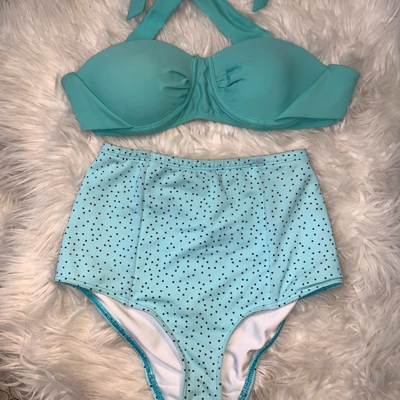 High waist swimsuit set - Picture 5 of 11